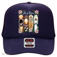 Celebrate Easter Jesus He Is Risen Hat thumb 0