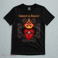 Christian Easter Jesus Christ Is Risen T-Shirt thumb 5