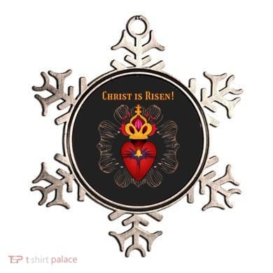 Christian Easter Jesus Christ Is Risen Ornament