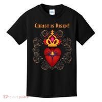 Christian Easter Jesus Christ Is Risen Kids T-Shirt thumb 0