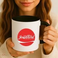 Cool Enjoy Jesus Christ Thou Shalt Mever Thirst Coffee Mug thumb 3