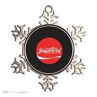 Cool Enjoy Jesus Christ Thou Shalt Mever Thirst Ornament thumb 0