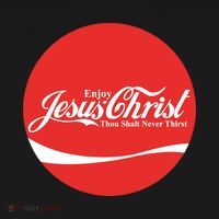 Cool Enjoy Jesus Christ Thou Shalt Mever Thirst Ornament thumb 1