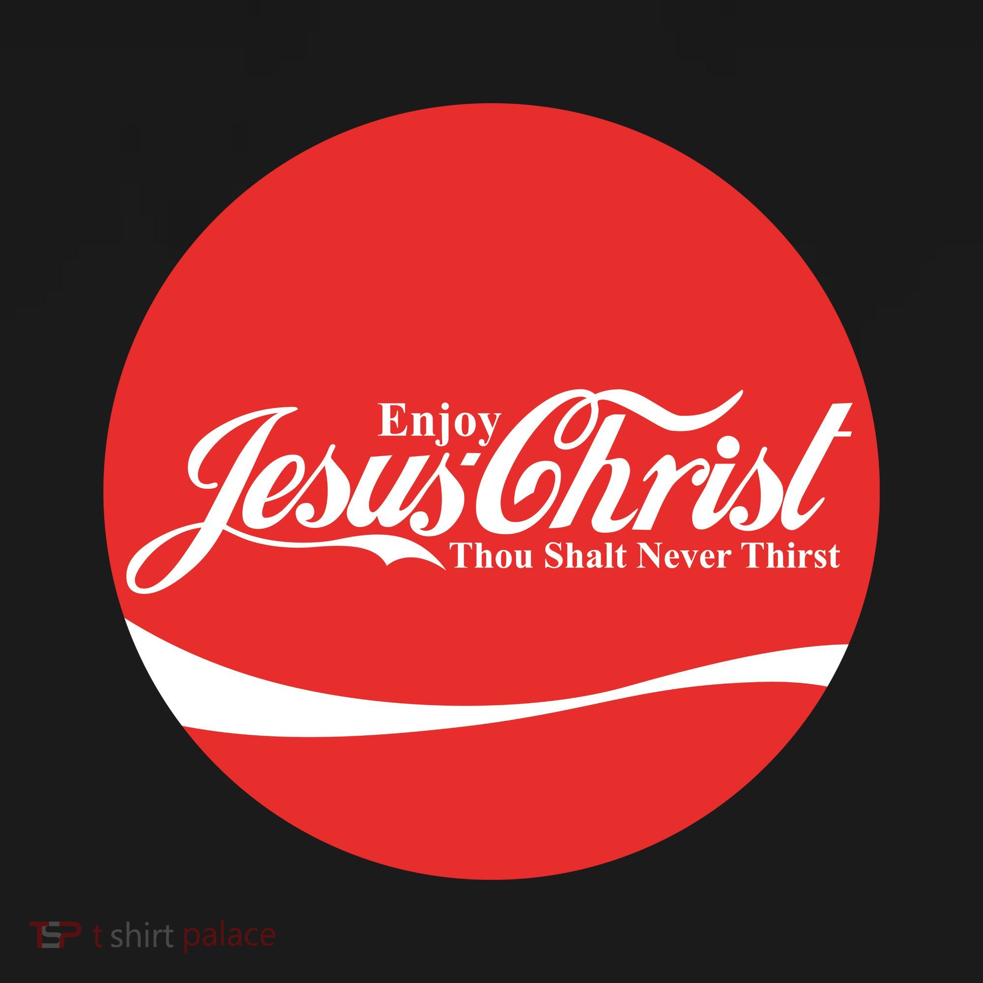 Cool Enjoy Jesus Christ Thou Shalt Mever Thirst Ornament