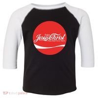 Cool Enjoy Jesus Christ Thou Shalt Mever Thirst Toddler Fine Jersey T-Shirt thumb 0