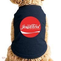 Cool Enjoy Jesus Christ Thou Shalt Mever Thirst Doggie Tank thumb 0