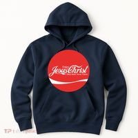 Cool Enjoy Jesus Christ Thou Shalt Mever Thirst Hoodie thumb 0