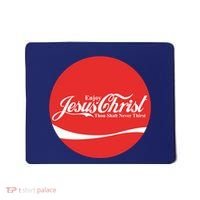 Cool Enjoy Jesus Christ Thou Shalt Mever Thirst Mousepad thumb 0