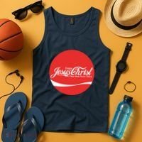 Cool Enjoy Jesus Christ Thou Shalt Mever Thirst Tank Top thumb 4