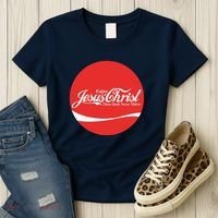 Cool Enjoy Jesus Christ Thou Shalt Mever Thirst Women's T-Shirt thumb 3