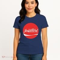 Cool Enjoy Jesus Christ Thou Shalt Mever Thirst Women's T-Shirt thumb 4