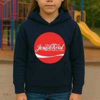 Cool Enjoy Jesus Christ Thou Shalt Mever Thirst Kids Hoodie thumb 3