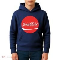 Cool Enjoy Jesus Christ Thou Shalt Mever Thirst Kids Hoodie thumb 4