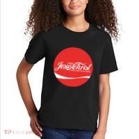 Cool Enjoy Jesus Christ Thou Shalt Mever Thirst Kids T-Shirt thumb 2