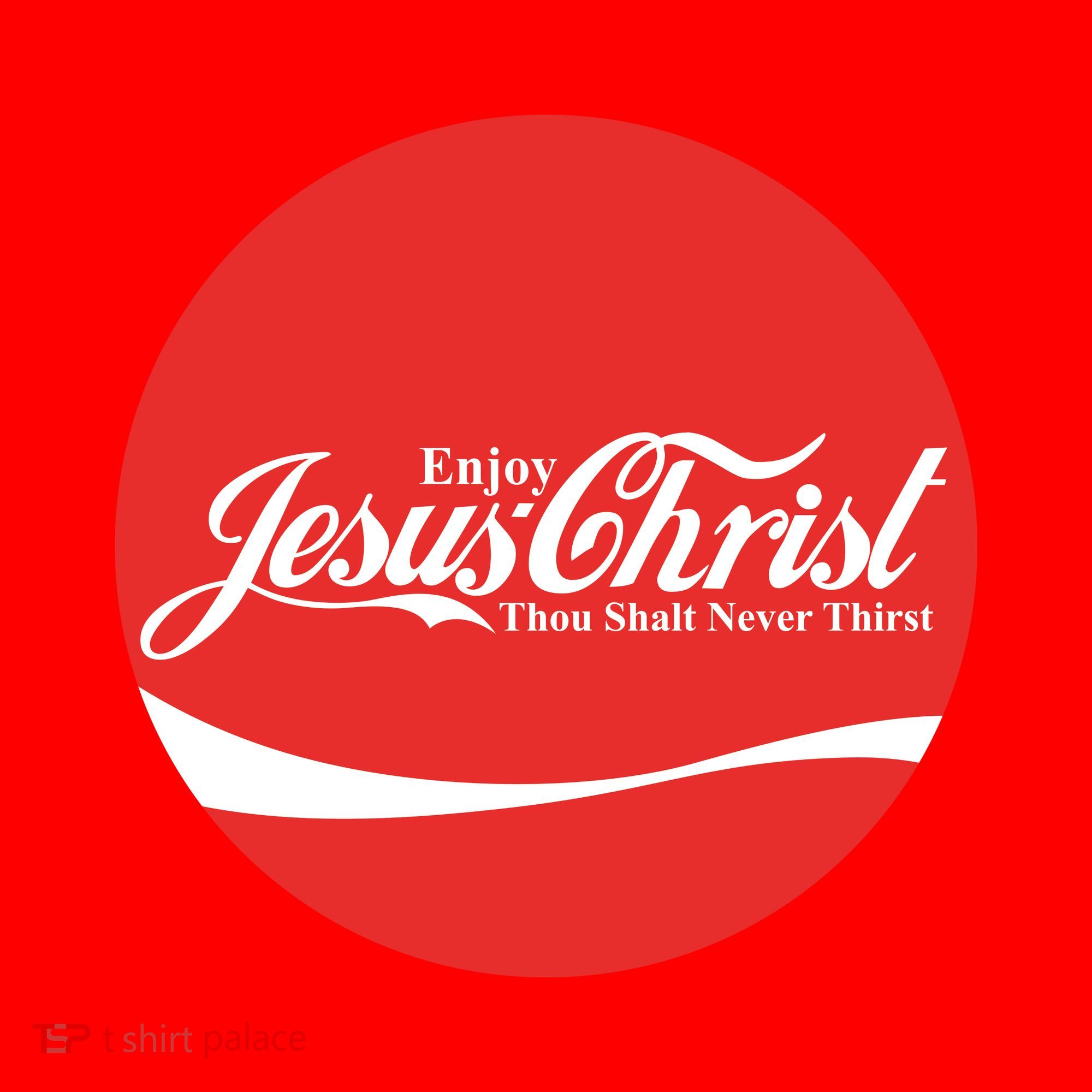 Cool Enjoy Jesus Christ Thou Shalt Mever Thirst Santa Hat
