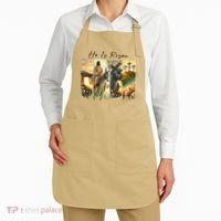 Celebrate Easter Jesus He Is Risen Four Scenes Apron thumb 2