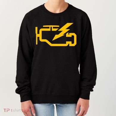 Check Engine Light Funny Automotive Mechanic Meaningful Gift Women's Sweatshirt