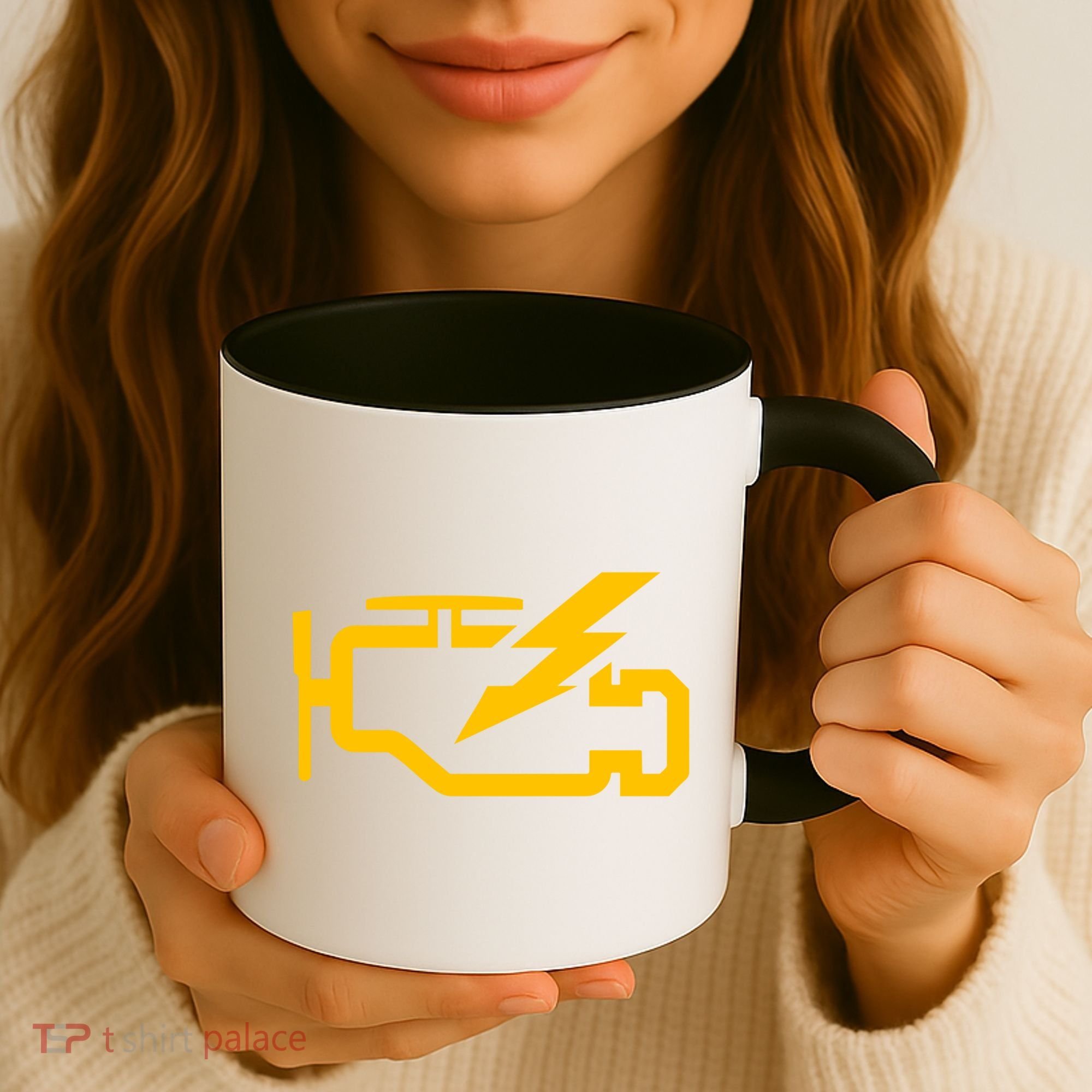Check Engine Light Funny Automotive Mechanic Meaningful Gift Coffee Mug