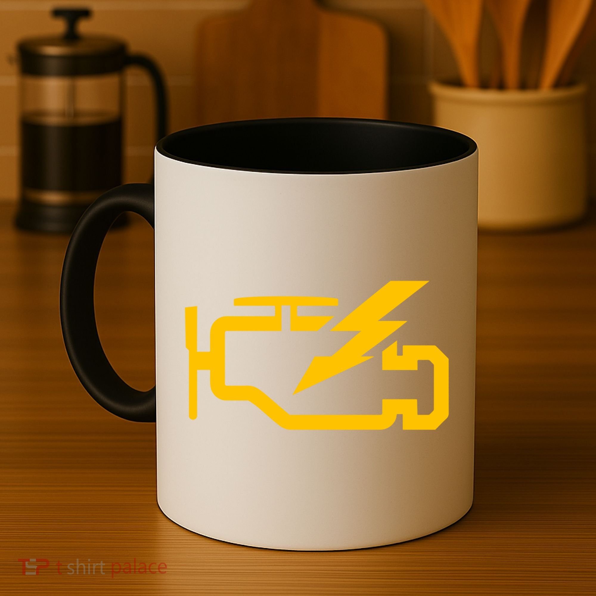 Check Engine Light Funny Automotive Mechanic Meaningful Gift Coffee Mug