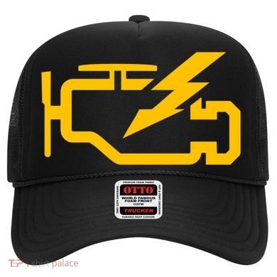 Check Engine Light Funny Automotive Mechanic Meaningful Gift Hat