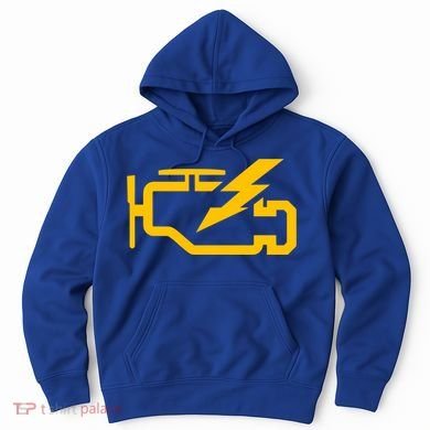 Check Engine Light Funny Automotive Mechanic Meaningful Gift Hoodie