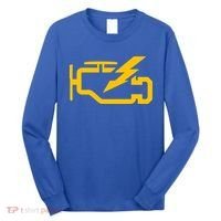 Check Engine Light Funny Automotive Mechanic Meaningful Gift Long Sleeve Shirt thumb 0