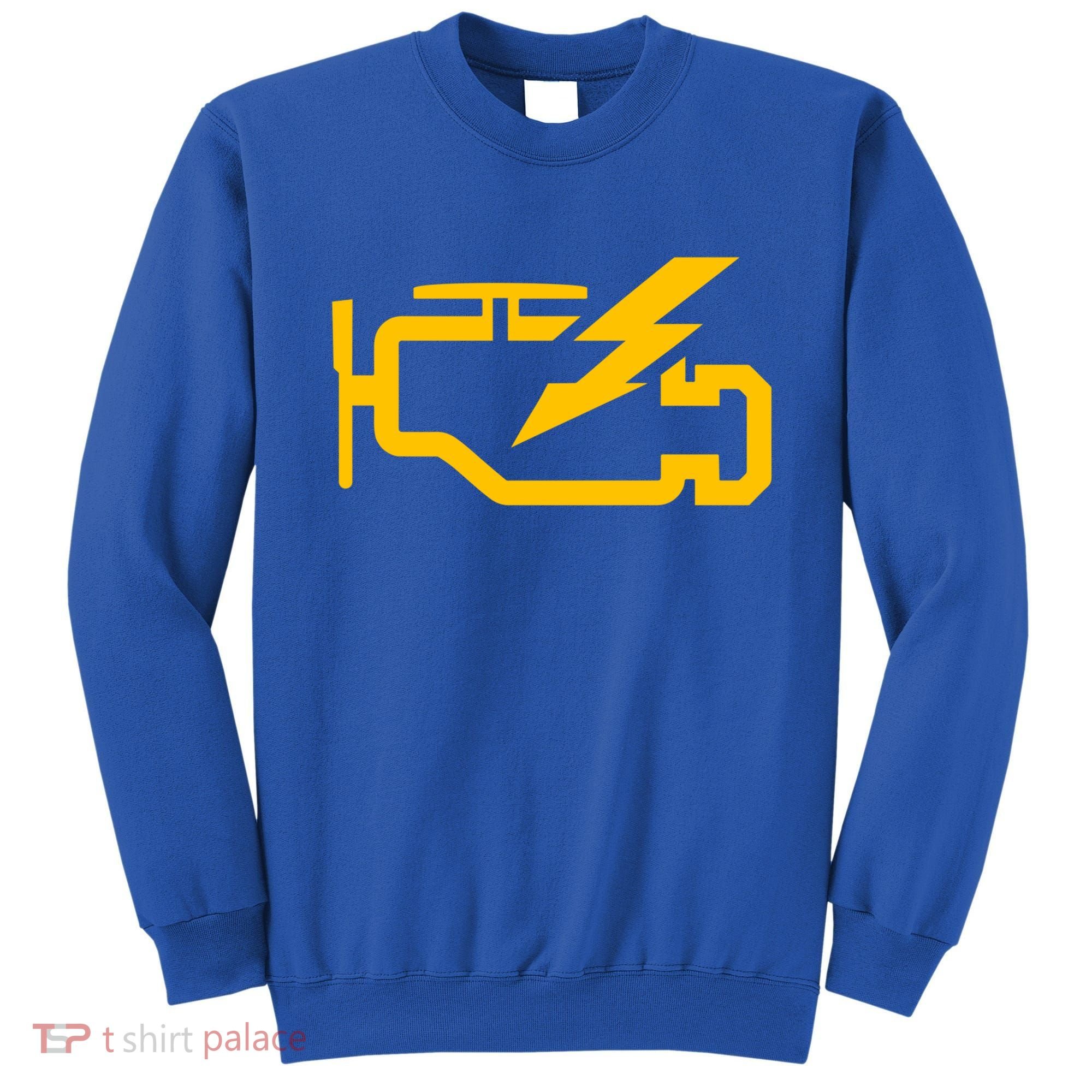 Check Engine Light Funny Automotive Mechanic Meaningful Gift Sweatshirt