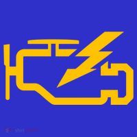 Check Engine Light Funny Automotive Mechanic Meaningful Gift Button thumb 1