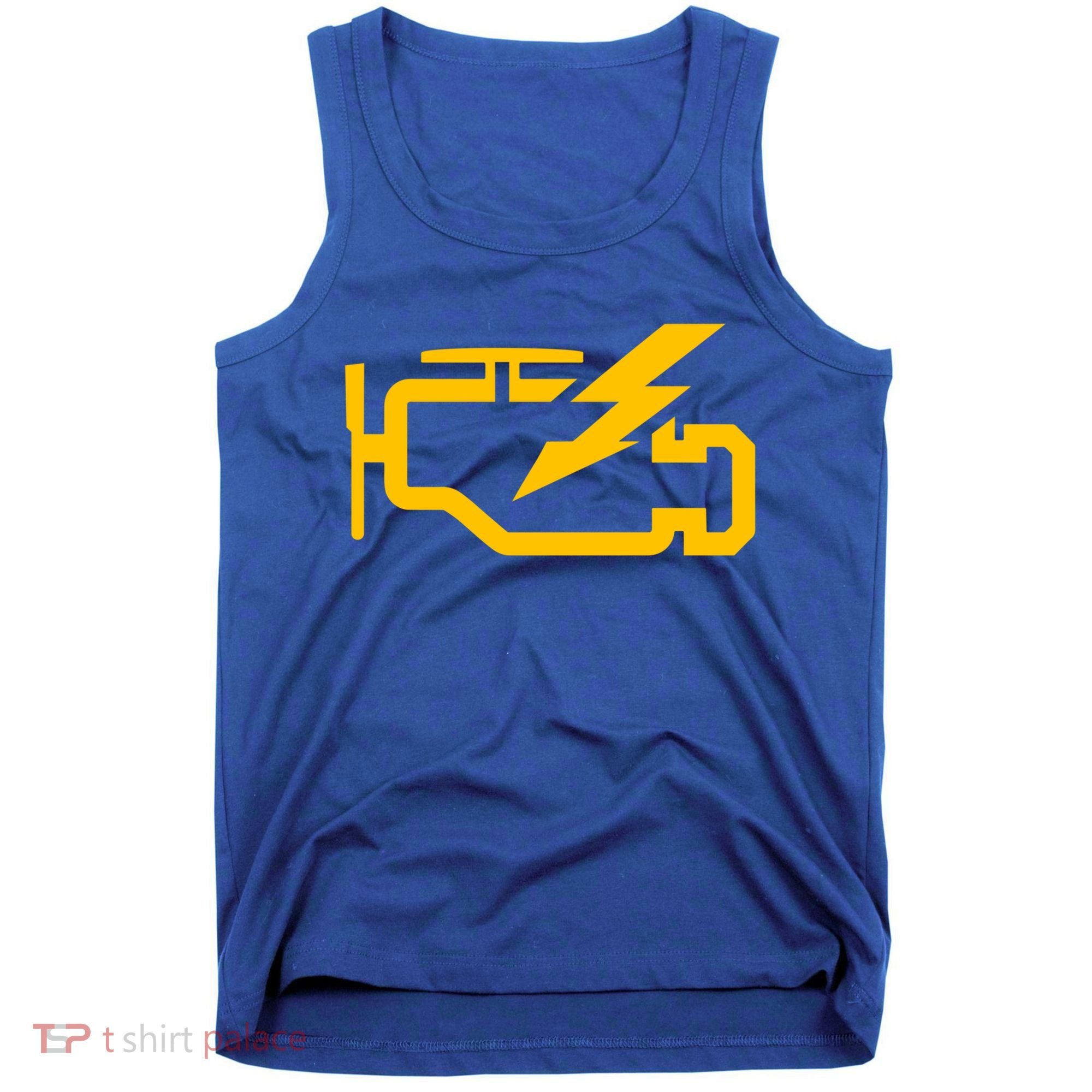 Check Engine Light Funny Automotive Mechanic Meaningful Gift Tank Top