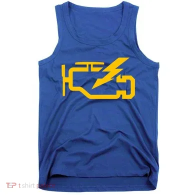 Check Engine Light Funny Automotive Mechanic Meaningful Gift Tank Top