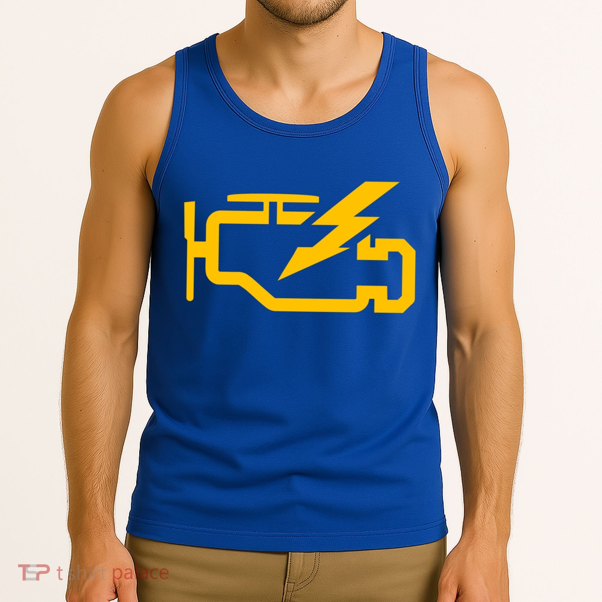 Check Engine Light Funny Automotive Mechanic Meaningful Gift Tank Top