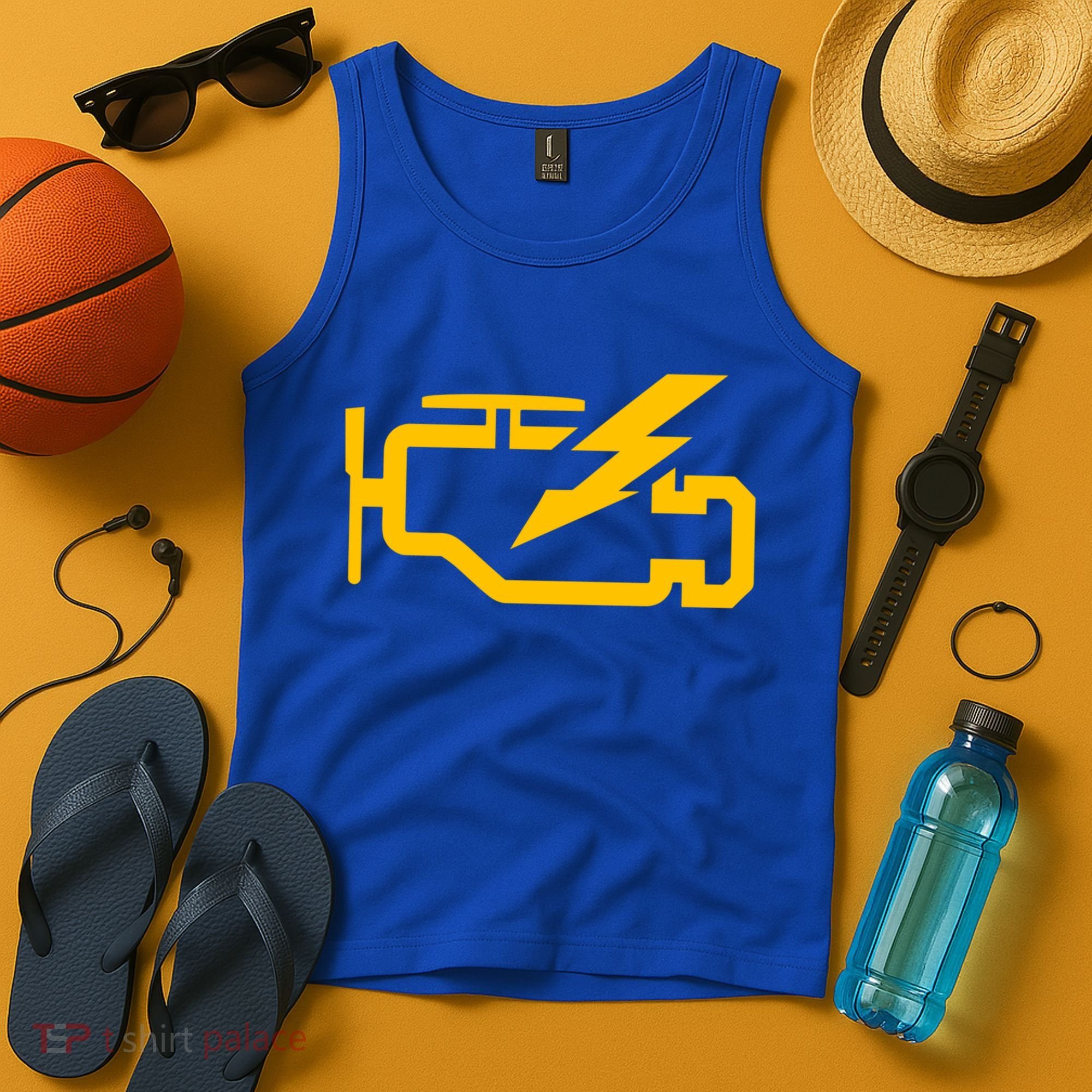 Check Engine Light Funny Automotive Mechanic Meaningful Gift Tank Top