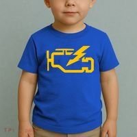Check Engine Light Funny Automotive Mechanic Meaningful Gift Toddler T-Shirt thumb 2