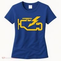 Check Engine Light Funny Automotive Mechanic Meaningful Gift Women's T-Shirt thumb 0