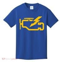 Check Engine Light Funny Automotive Mechanic Meaningful Gift Kids T-Shirt thumb 0
