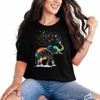 Cute Elephant Lover Animal On Elephant Comfort Colors T-Shirt thumb 0
