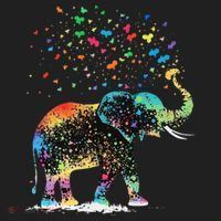 Cute Elephant Lover Animal On Elephant Comfort Colors T-Shirt thumb 5