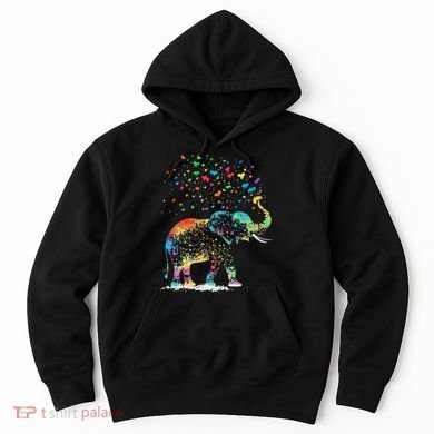Cute Elephant Lover Animal On Elephant Hoodie