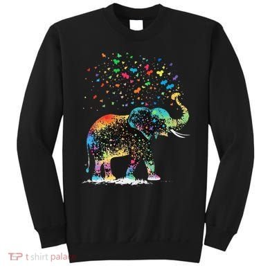 Cute Elephant Lover Animal On Elephant Sweatshirt