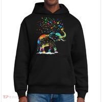 Cute Elephant Lover Animal On Elephant District V.I.T. Heavyweight Hoodie thumb 0