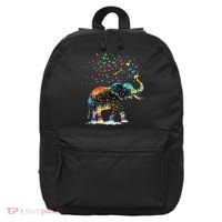 Cute Elephant Lover Animal On Elephant 16 in Basic Backpack thumb 0