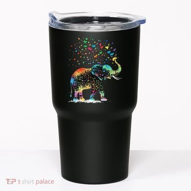 Cute Elephant Lover Animal On Elephant Tumbler