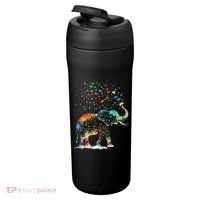 Cute Elephant Lover Animal On Elephant 24oz Duet Stainless Steel Tumbler thumb 3