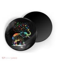 Cute Elephant Lover Animal On Elephant Magnet thumb 0