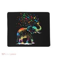 Cute Elephant Lover Animal On Elephant Mousepad thumb 0