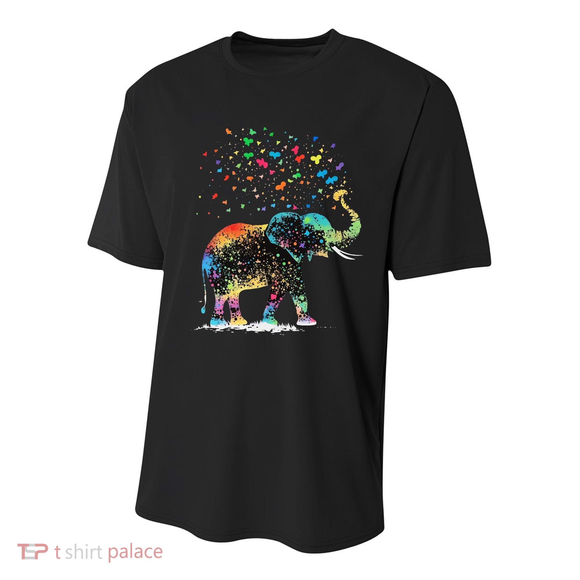 Cute Elephant Lover Animal On Elephant Youth Performance Sprint T-Shirt