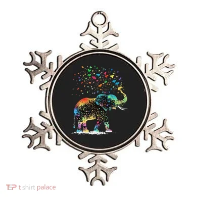 Cute Elephant Lover Animal On Elephant Ornament