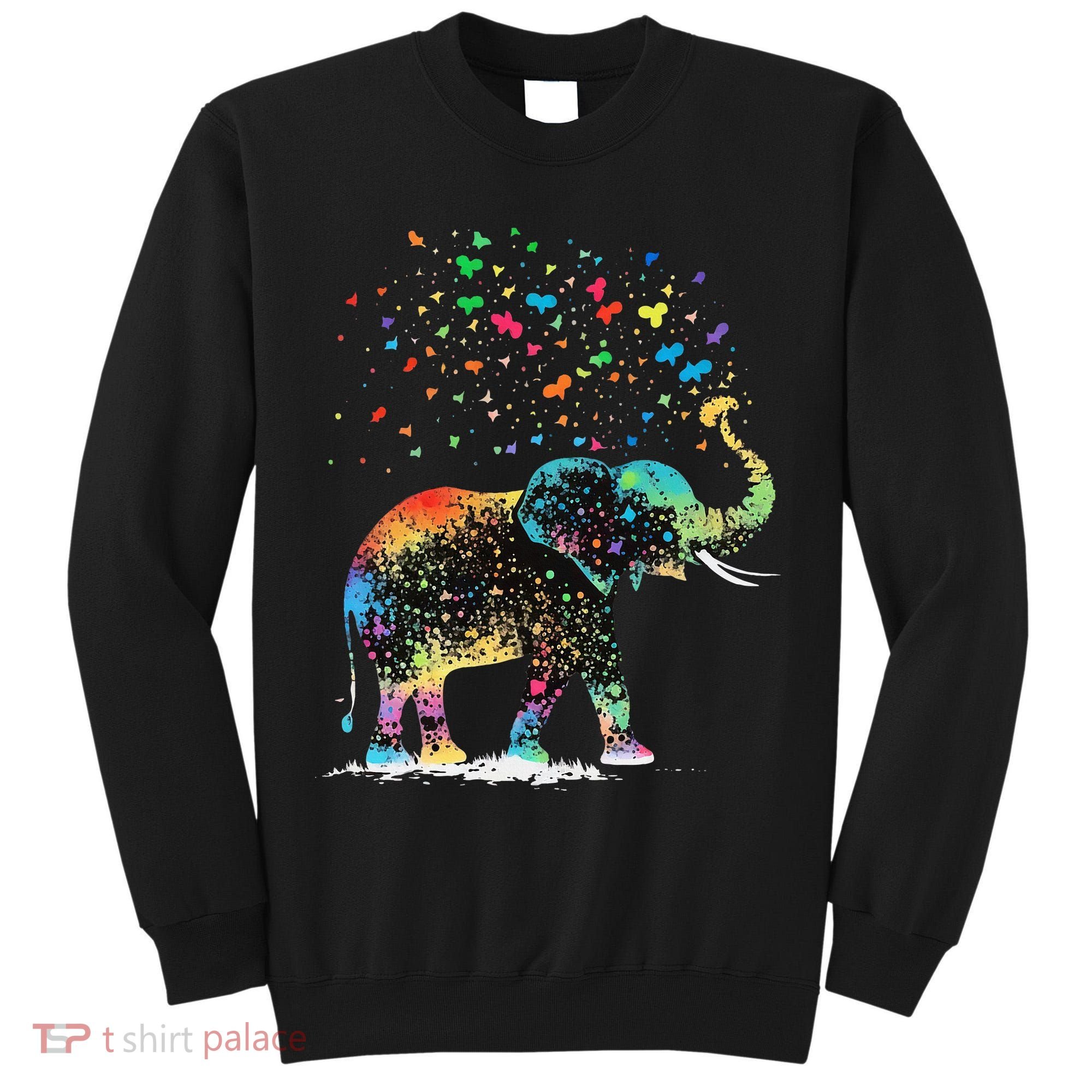 Cute Elephant Lover Animal On Elephant Tall Sweatshirt