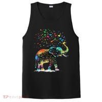 Cute Elephant Lover Animal On Elephant PosiCharge Competitor Tank thumb 0
