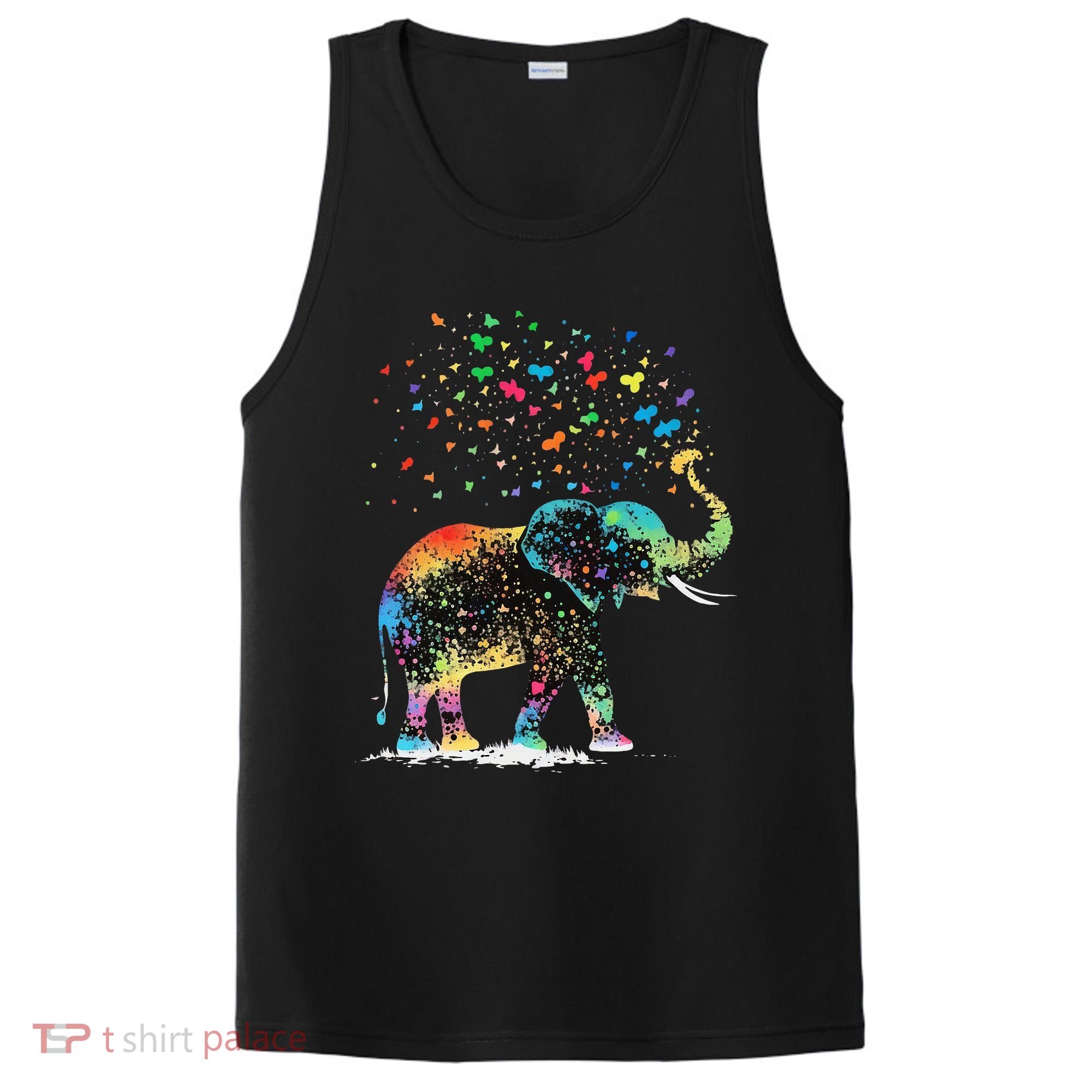 Cute Elephant Lover Animal On Elephant PosiCharge Competitor Tank